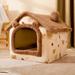 Winter Pet Cat Bed Foldable Dog House Dog Villa Sleep Kennel Removable Nest Warm Enclosed Cave Sofa Pet Supply Ð»ÐµÐ¶Ð°Ð½ÐºÐ° Ð´