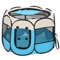 Oxford lightweight Puppy Pet Playpen for Medium Dogs Portable Cat Playpens Indoor Fence Foldable Doggie Play Pen