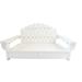Midlee Dog White Adirondack Chair Bed (Large)