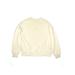 Zara Sweatshirt: Ivory Solid Tops - Kids Girl's Size 14