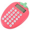 Small Calculator Abs Student Math Calculators Kawaii Portable for Students Child Office Vitality Red