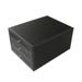 Drawer Storage Cabinet Leather Desk Desktop Business Table Black Tray Mini Drawers