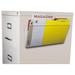 ZQRPCA 70325U06C Unbreakable Magnetic Wall File Letter/Legal 16 x 7 Single Pocket Clear