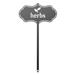 Apmemiss Spring Decor Clearance Metal Seed and Plant Markers - Indoor Outdoor Seed and Plant Garden Stakes - Stylish Fruit and Vegetable Seed Tags - Durable Plant Labels for Pots