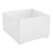 Scrapbook Storage Box Notebook Notes Paper Clip Holder Office and Supplies Paperclip Holders for Desk Memo Papers White Student