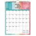 2024 Calendar - Wall Calendar 2024 with 12 Months Jan.2024 - Dec.2024 8.4 x 11 Twin-Wire Binding + Hanging Hook + Blocks with Julian Dates Perfect Wall Calendar for Organizing - Blue