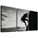 Nawypu Black And White Art Posters Rock Climbing Sport Art Inspirational Posters Canvas Wall Art Prints for Wall Decor Room Decor Bedroom Decor Gifts 12 x16 X3 Panels