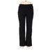 Hilary Radley Casual Pants - Mid/Reg Rise: Black Bottoms - Women's Size Large