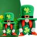 Happy St. Patricks Day! Pretxorve St. Patricks Day Gnome Decoration Green Spring Plush Doll Irish Dwarf Decorations Home Gift Table Ornaments A