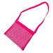 TOFOTL Colorful Mesh Beach Bag Handbag Portable Sea Shell Bag Mesh Bag for Beach Toys Large Capacity Storage Bag Sand Toy Storage Bag for Kids