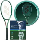 Yonex Percept 97 Tennis Racquet 4 1/2 Grip Strung with Yonex Mint POLYTOUR Rev 125 Tennis String at Mid Range Tension