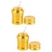 2 PCS Mini Heater Camping Stove Heater for Camping Lamp Heating Tool Portable Mini Alcohol Burner Lamp Mini Alcohol Lamp Heating Mini Aluminum