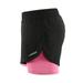 Lixada Sports Shorts Breathable With Liner 2-in-1 Quick Breathable Women 2-in-1 Quick Elastic Waistband Workout Women s 2-in-1 Layer Jinmie Layer Elastic Waistband 2-in-1 Layer Elastic