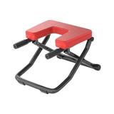 kesoto Yoga Headstand Bench Yoga Inversion Chair with Steel Frame Heavy Duty Balance Training Yoga Inversion Bench Headstand Trainer red