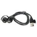 Fusion MS-CBUSBFM1 Marine USB Connector Cable with Waterproof Cap