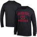 Men's Champion Black San Diego State Aztecs Soccer Icon Long Sleeve T-Shirt