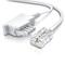 CSL - Internet Kabel Routerkabel - TAE-F Stecker auf RJ45 Stecker - 6m - Internetkabel - Router an die Telefondose, TAE - weiß