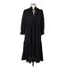 Adriano Goldschmied Casual Dress - Popover: Black Dresses - Women's Size X-Small