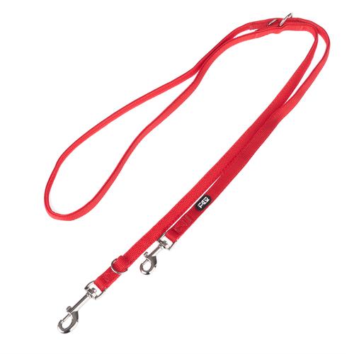 Passende Hundeleine für TIAKI Geschirr Wave Vest, rot - 200cm lang
