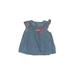 Janie and Jack Dress: Blue Print Skirts & Dresses - Size 0-3 Month