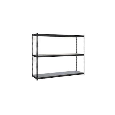 SimonRack Metallregal ohne Schrauben mit Simonforte -Metallschalen 3 Regale. Anthrazitfarbe/Galva 2000x1500x600 mm Image