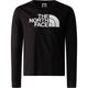 THE NORTH FACE Kinder Shirt TEEN L/S EASY TEE, Größe M in Schwarz