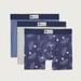 Lucky Brand 3 Pack Stretch Boxer Briefs - Men's Accessories Underwear Boxers Briefs, Size L