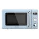 Cecotec - Micro-Ondes Digital avec Grill Proclean 5110 Retro Bleu. 20 l, 700 w en 5 niveaux,