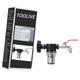 Toolive - Robinet Raccord Cuve 1000 l, Articulation de Tuyau de Jardin pour Collecteurs d'eau de