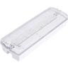 Ledkia - Balise de Secours led En saillie 200lm Permanent/Non permanent IP65 3 w