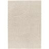 Bobochic - Tapis Tapis poils ras herve motif abstrait 160x230 Beige