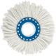 Lot De 2 Têtes De Rechange Clean Twist Disc Mop, Idéal Pour Les Carrelages Et Sols En Pierre 16CM