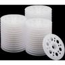 Ersandy - 100pcs Rondelles Plates en Plastique, Rondelles en Plastique de 45mm Rondelles en