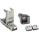 Value - 26.99.0371 Fiche RJ-45 CAT.6 (classe e), stp, compatible avec le champ 26.99.0371 argent 1