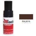 Peinture flacon retouche ral 8016 Satiné multisupport Redlack ral 8016 Sati