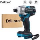 Drillpro Tournevis électrique sans fil et sans balais Foreuse 1/4 pouce compatible avec la batterie