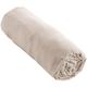 Dock Avenue - Drap housse Gaze de Coton 90 x 190 cm gaia coloris Beige Pampa