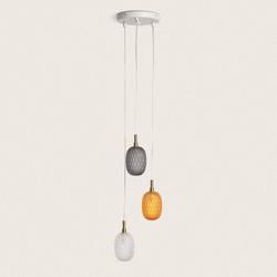 Suspension Verre Shalim Multicolore