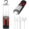Lampe d'inspection Lampe led Rechargeable, Lampe de Travail led Rechargeable Avec Magnétique Lampe