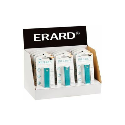 Erard - lot de 12 kits de nettoyage 3 en 1 (présentoir inclus) - 726435