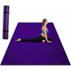 Costway - Tapis de Yoga 8 mm D'épaisseur Antidérapant Double Face, Tapis de Sport Fitness