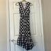 J. Crew Dresses | Jcrew Gingham Sun Dress | Color: Black/White | Size: 6