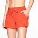 Athleta Shorts | Athleta Red Orange Hudson Athletic Active Surf Swim Beach Board Shorts Women 4 | Color: Orange/Red | Size: 4