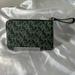 Coach Bags | *Nwt* Coach Corner Zip Wristlet With Monogram Print - Green | Color: Green | Size: Os
