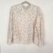 Zara Tops | Euc Zara Crochet Top | Color: Cream | Size: M