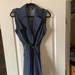 Nine West Dresses | Denim Front Tie Dress | Color: Blue | Size: 14