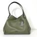 Coach Bags | Coach Edie Pebbled Leather Shoulder Bag Olive Green Contemporary Minimalist | Color: Green | Size: Os