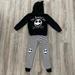 Disney Matching Sets | Kids Disney Nightmare Before Christmas Sweats And Sweatshirt Set | Color: Black/White | Size: 5tg