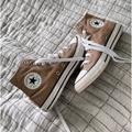 Converse Shoes | Converse High Top Shoes | Color: Brown/Tan | Size: 2bb