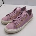 Converse Shoes | Converse Chuck Taylor All Star Womens 7 Low Frilly Thrills Pink Floral Suede | Color: Pink/White | Size: 7